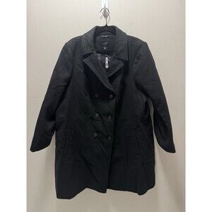 Lane‎ Bryant Long Trench Coat Fit And Flare